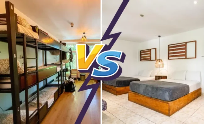 Diferencia entre hostel y bed and breakfast